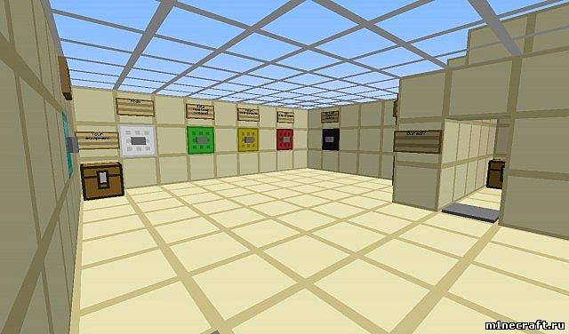 BoUring parkour - Паркур карта для Minecraft