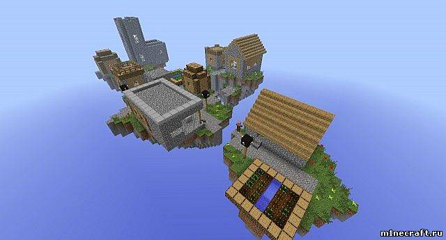 Flying Islands Survival - Карта на выживание